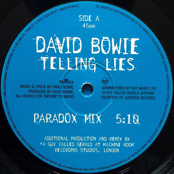 Master Release: Telling Lies by David Bowie