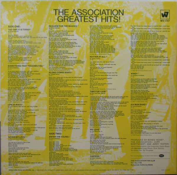 Release: Greatest Hits!-Vinyl-US-1979-WS 1767, 1767, WS 1767-19917883