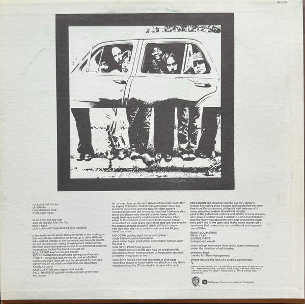 Feats Don't Fail Me Now