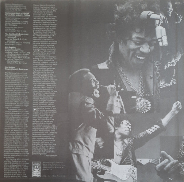 Release: Historic Performances Recorded At The Monterey International Pop Festival-Vinyl-US-None-MS 2029, 2029-27709764