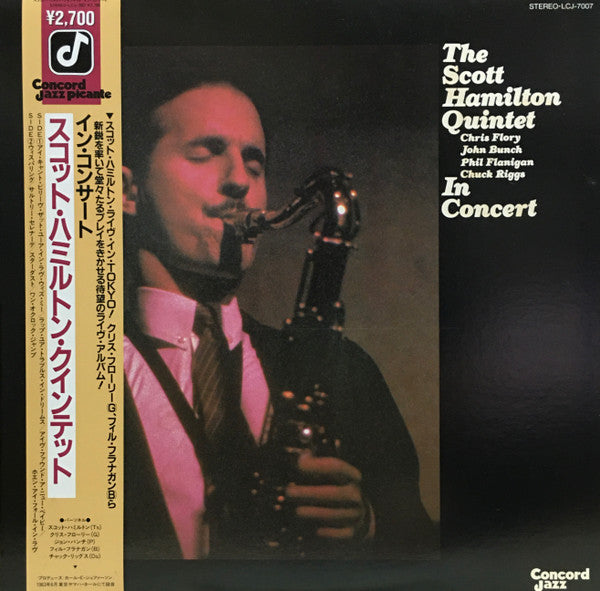 Master Release: In Concert by The Scott Hamilton Quintet