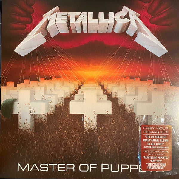 Master Release: Master Of Puppets by Metallica
