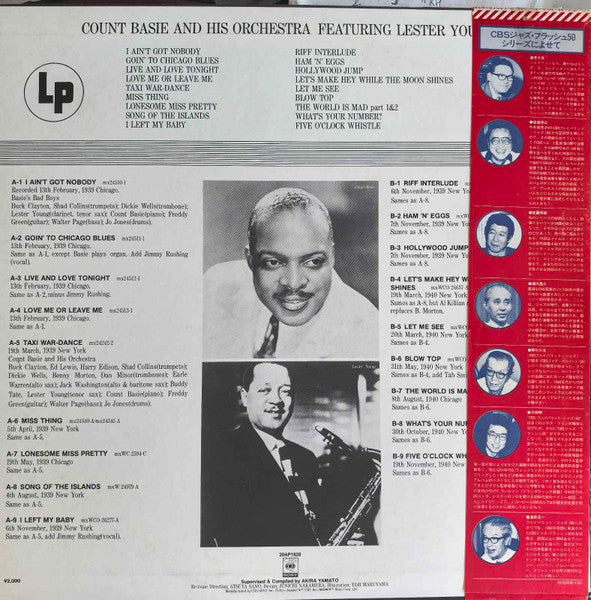 Count Basie And His Orchestra Featuring Lester Young