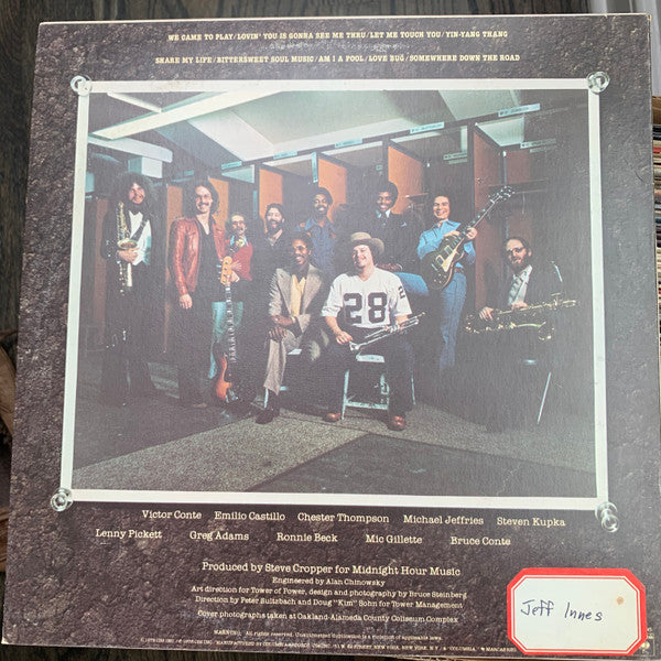 Release: We Came To Play-Vinyl-US-1978-JC 34906-15117637