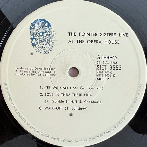 The Pointer Sisters Live At The Opera House