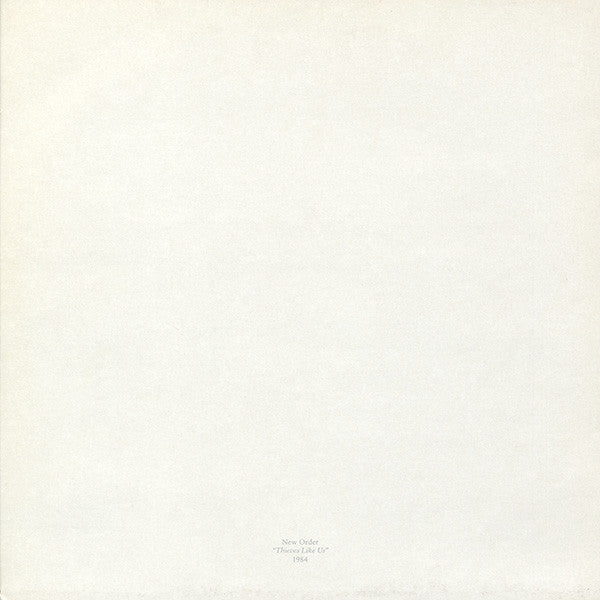 Master Release: Thieves Like Us by New Order