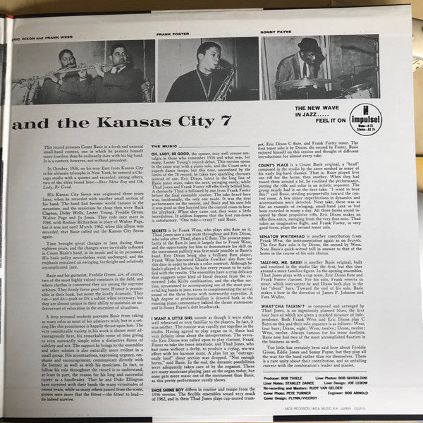 Count Basie And The Kansas City 7
