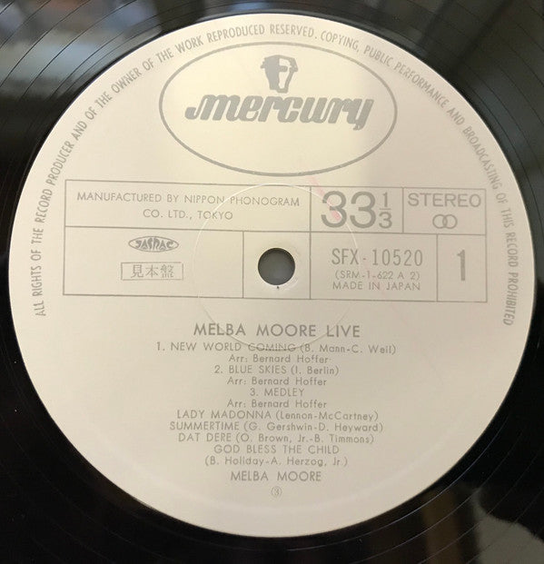 Melba Moore Live!