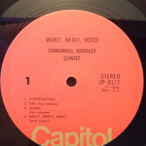 Mercy, Mercy, Mercy! - Live At "The Club"