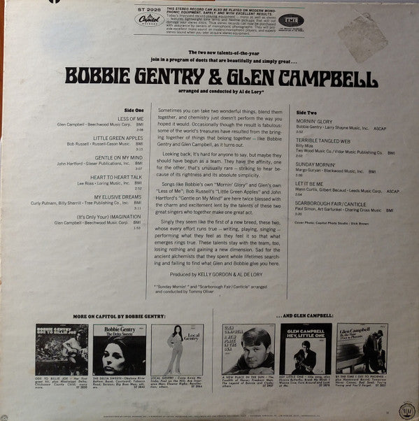 Release: Bobbie Gentry & Glen Campbell-Vinyl-US-1968-ST 2928, ST-2928-14355116