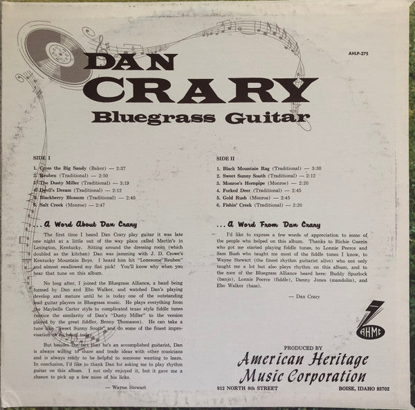 Release: Bluegrass Guitar-Vinyl-US-1970-AHLP-27S, AH-40127-15470683