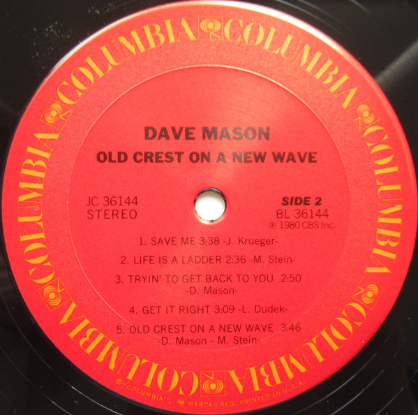 Old Crest On A New Wave