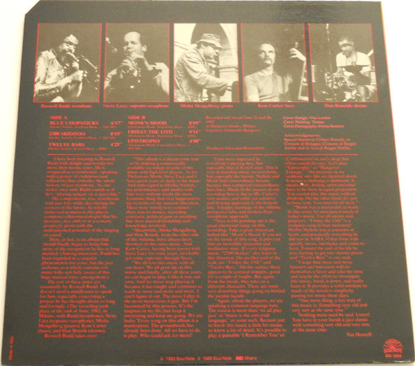 Release: Regeneration-Vinyl-Italy-1983-SN 1054-14736380