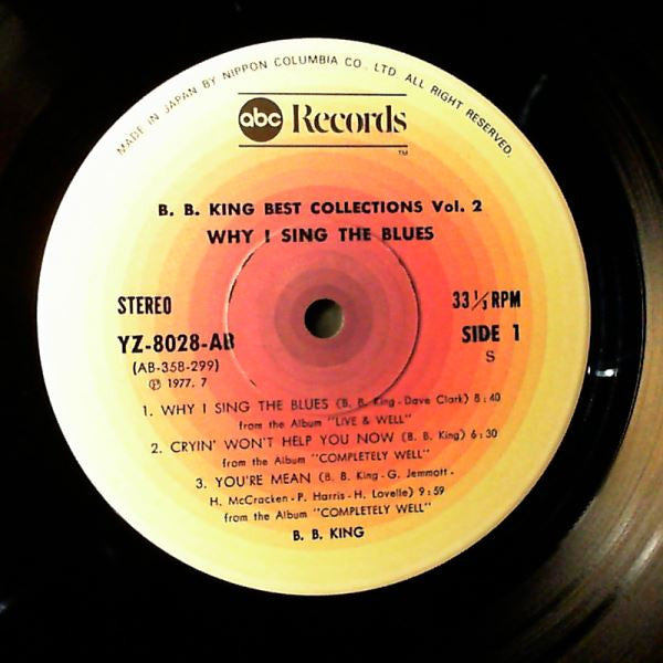 Best Collections Vol. 2 / Why I Sing The Blues