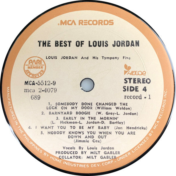 The Best Of Louis Jordan