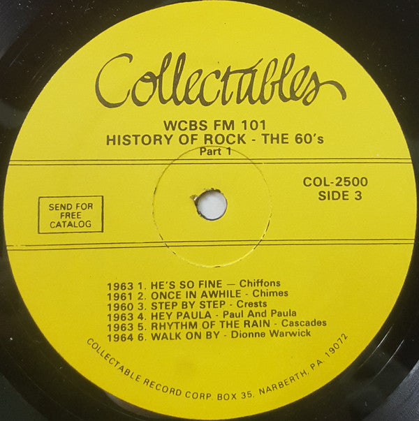 WCBS FM101 History Of Rock - The 60's