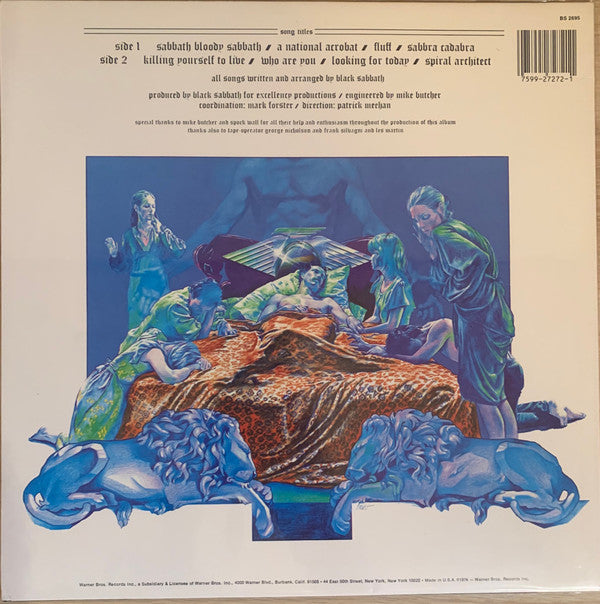 Release: Sabbath Bloody Sabbath-Vinyl-US-None-BS 2695-14100551