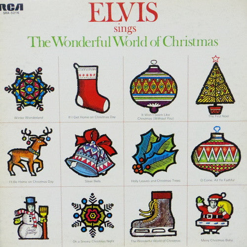 Release: Elvis Sings The Wonderful World Of Christmas-Vinyl-Japan-1971-SRA-5216-11268478