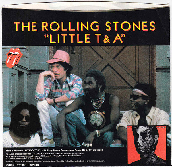 Release: Waiting On A Friend-Vinyl-US-1981-RS 21004-13313477