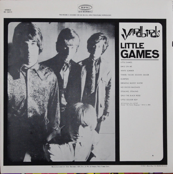 Release: Little Games-Vinyl-US-1967-BN 26313-12386697