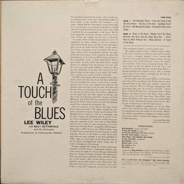 A Touch Of The Blues