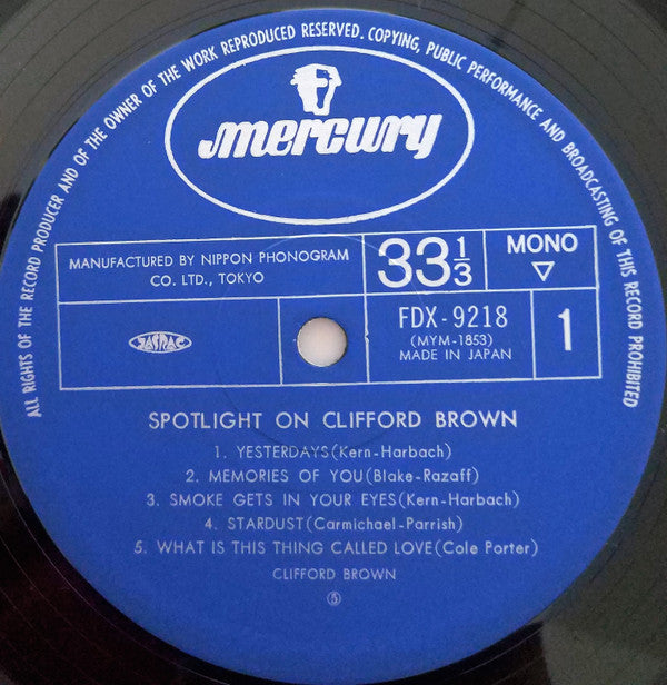 Spotlight On Clifford Brown