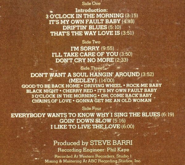 Together For The First Time... Live