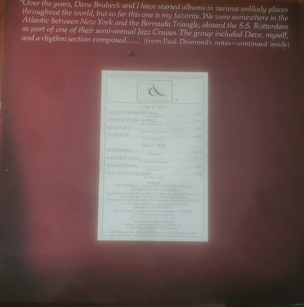 1975 : The Duets