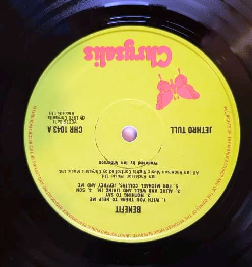 Master Release: Benefit by Jethro Tull