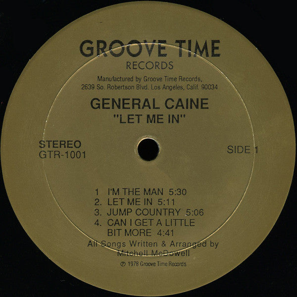 Master Release: Let Me In by General Caine