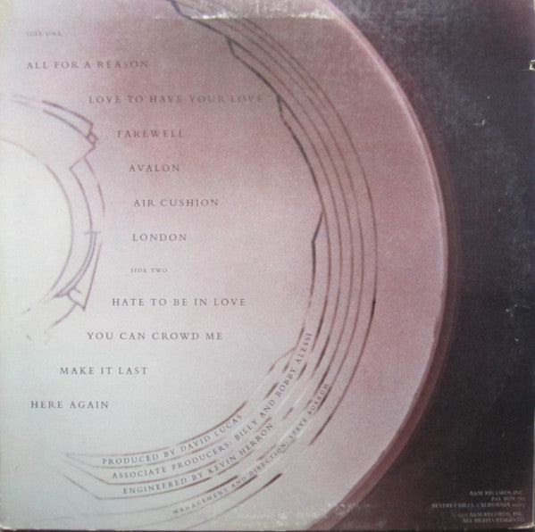 Release: All For A Reason-Vinyl-US-1977-SP-4657-30415058