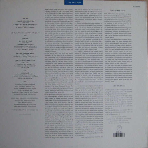 Release: Baroque Lute-Vinyl-Netherlands-1992-CKH 006-11472791