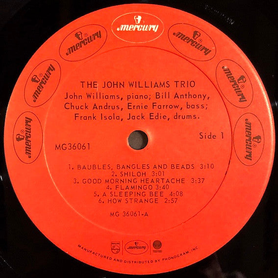 Master Release: John Williams Trio by John Williams Trio