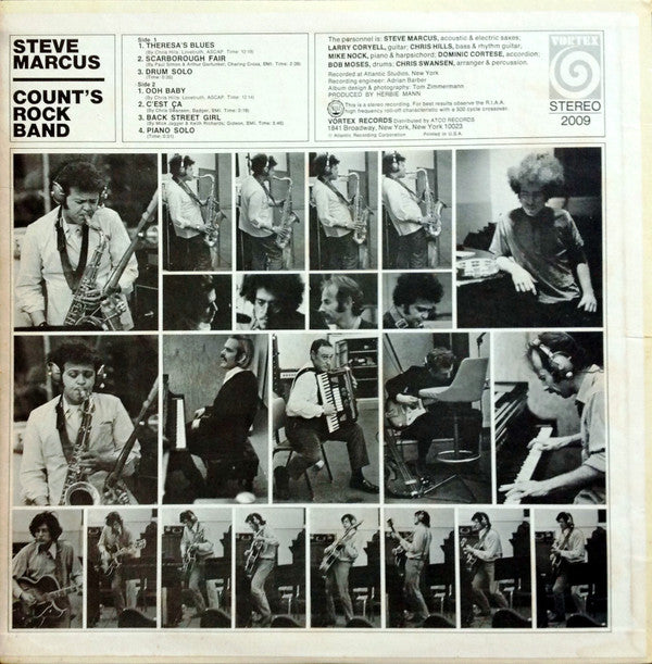 Master Release: Count's Rock Band by Steve Marcus