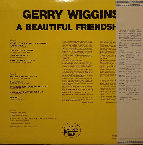 Release: A Beautiful Friendship-Vinyl-Japan-1993-NLP7502-14147967