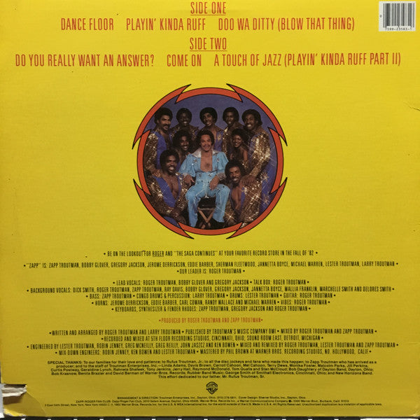 Release: Zapp II-Vinyl-US-1982-1-23583, 9 23583-1-12841215