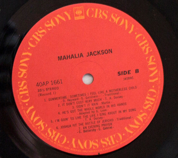 Mahalia Jackson
