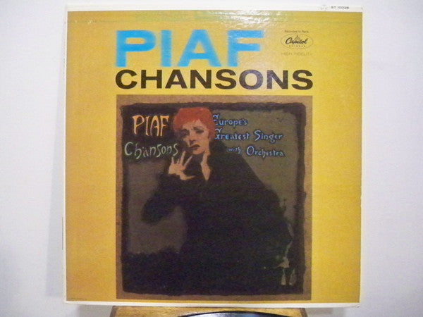 Master Release: Chansons by Edith Piaf