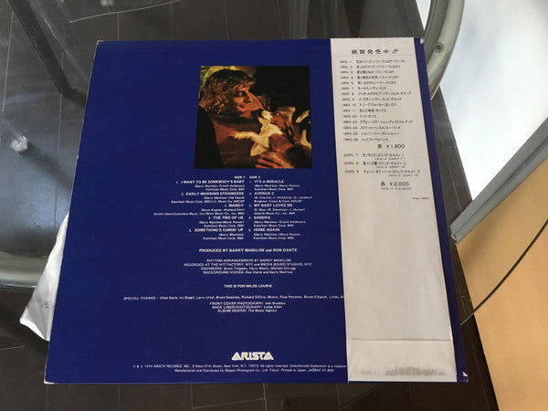 Release: Barry Manilow II-Vinyl-Japan-1974-18RS-2-11554329