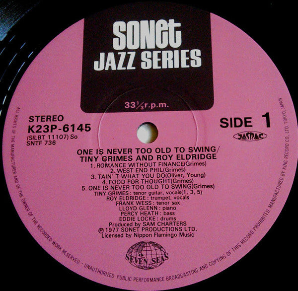 One Is Never Too Old To Swing