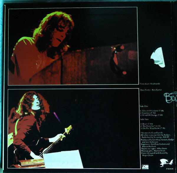Release: One Live Badger-Vinyl-Japan-1973-P-8343A-20858248