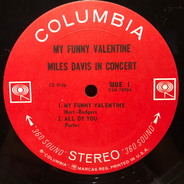 My Funny Valentine - Miles Davis In Concert