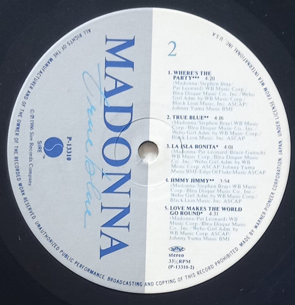 True Blue = トゥルー・ブルー