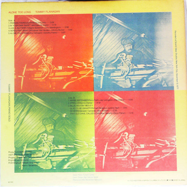 Release: Alone Too Long-Vinyl-Japan-1978-YX-7523-ND-22529699