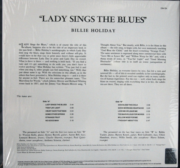 Lady Sings The Blues