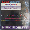 Sarah Vaughan - After Hours At The London House (Vinyl, LP, Album, Reissue, Mono) Very Good Plus (VG+) / Very Good Plus (VG+)