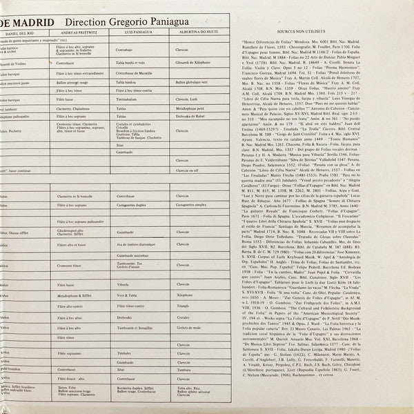 La Folia De La Spagna