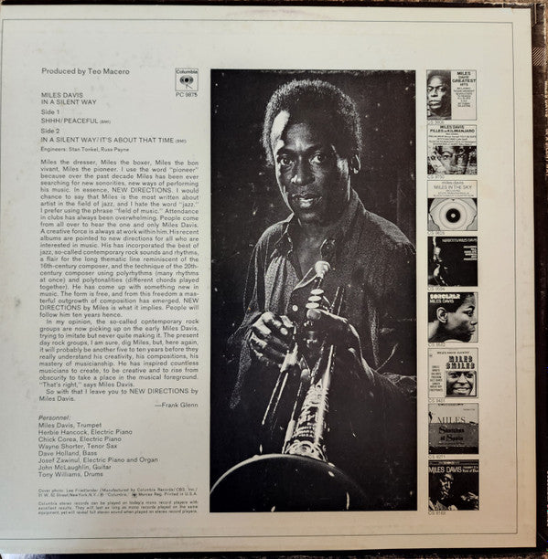 Release: In A Silent Way-Vinyl-US-None-PC 9875-16323174