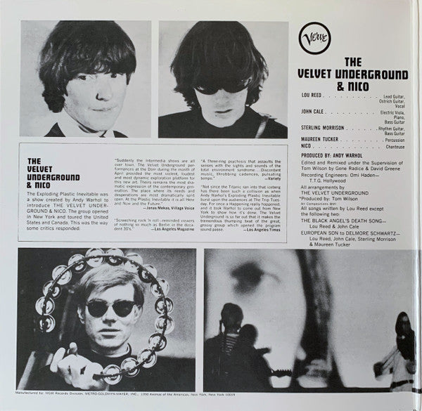 Release: The Velvet Underground & Nico-Vinyl-US-1998-V6-5008, V6/5008, V/V6-5008-17967451