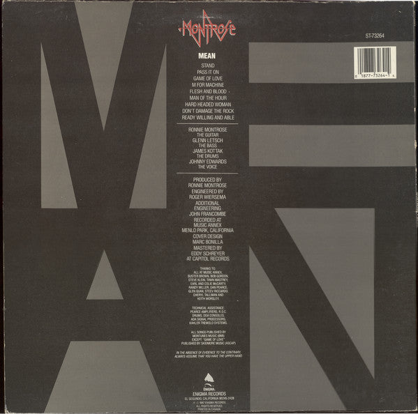 Master Release: Mean by Montrose (2)